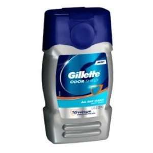  Gillette odor shield all day clean body wash   8.4 oz 