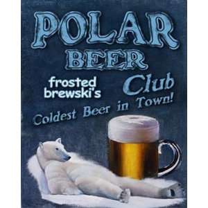  Polar Beer Club by Robert Downs 20 X 16 Poster