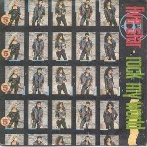    ROCK MY WORLD 7 INCH (7 VINYL 45) UK TENT 1988 5 STAR Music