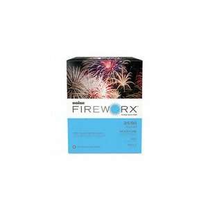  Fireworx Colored Paper, Aerial Aqua, 24lb, 8 1/2 x 11 