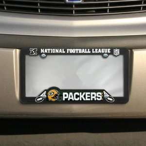  Green Bay Packers Plastic License Plate Frame Nfl