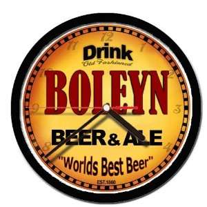  BOLEYN beer and ale cerveza wall clock 