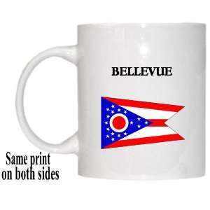  US State Flag   BELLEVUE, Ohio (OH) Mug 