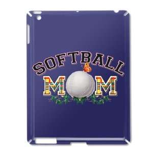  iPad 2 Case Royal Blue of Softball Mom With Ivy 