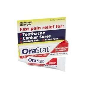Lee pharmaceuticals maximum strength orastat oral anesthetic gel   0.5 