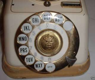 Danish desk telephone dial KJOBENHAVNS TELEFON 19??  