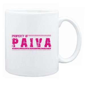  New  Property Of Paiva Retro  Mug Name