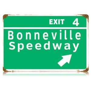  Bonneville Speedway Automotive Vintage Metal Sign 
