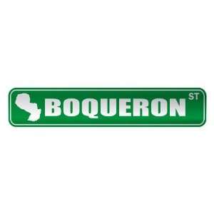   BOQUERON ST  STREET SIGN CITY PARAGUAY