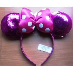  Disney Minnie Mouse Special Edition Pink Bow Head Band 