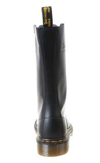  Martens Mens Boots Original 1914 Black Smooth Leather Mid Calf Boots 