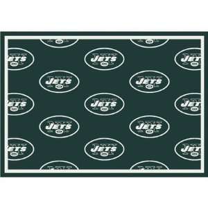   Team Repeat New York Jets Football Rug Size 54 x 78 Furniture