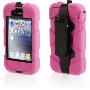 Griffin Pink Survivor Extreme Duty Hard Case Cover for iPhone 4S 4 4G 