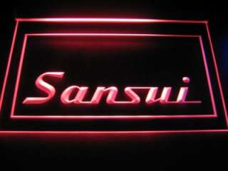 Sansui Logo Beer Bar Pub Store Light Sign Neon B301 NEW  
