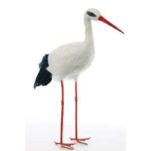  Large Feathered Wood Stork Artificial Bird Arts, Crafts & Sewing