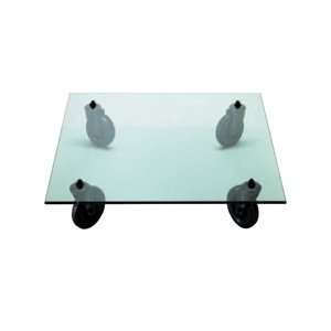  FontanaArte 2744 Tavolo Con Ruote Small Square Table by 