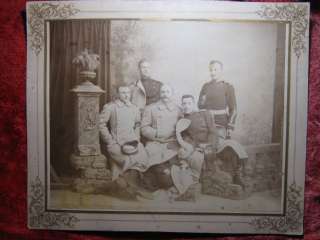 Large Old Russian Imperial military Officers in uniform  