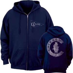  Chicago Cubs 1908 Cooperstown Field Idol Zip Hooded 