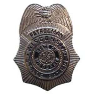  Wisconsin State Patrol Badge Pin 1 Arts, Crafts & Sewing
