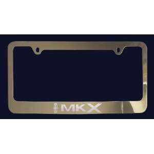 Lincoln MKX License Plate Frame (Zinc Metal)