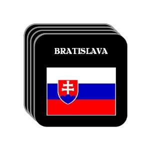 Slovakia   BRATISLAVA Set of 4 Mini Mousepad Coasters 