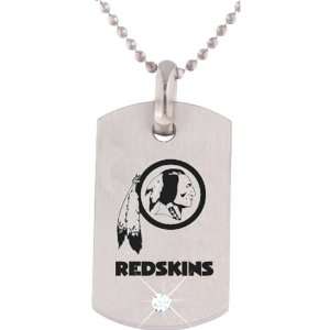   Washington Redskins Stainless Steel Dog Tag
