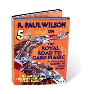  Royal Road To Card Magic DVD Set 