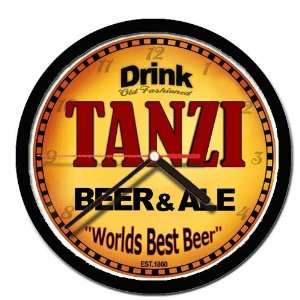  TANZI beer and ale cerveza wall clock 