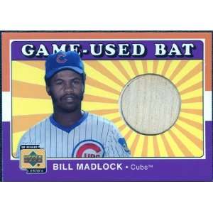   Deck Decade 1970s Game Bat #BBIM Bill Madlock Sports Collectibles