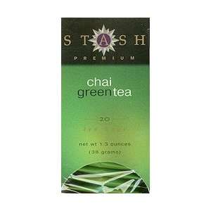 Stash Tea Company   Premium Green Chai 20 count   Green Tea & White 