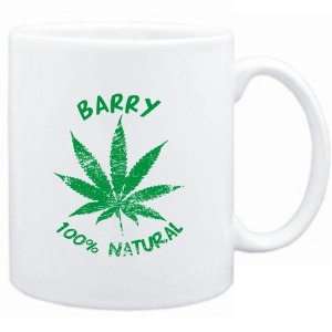    Mug White  Barry 100% Natural  Male Names