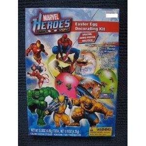  Marvel Heroes Easter Egg Decorating Kit Toys & Games
