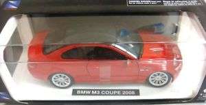 NEW RAY 2008 BMW M3 COUPE 1/24 DIECAST RED 71056  