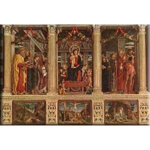   16x11 Streched Canvas Art by Mantegna, Andrea