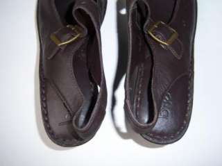  HOT BUY BOC MaryJanes Brown Wedges Heels Womens Shoes 