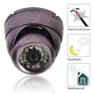   sharp ccd ir dome security camera outdoor cctv system