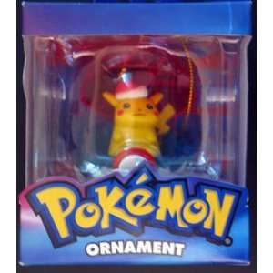  Pokemon Holiday Christmas Ornament   Pikachu in Pokeball 