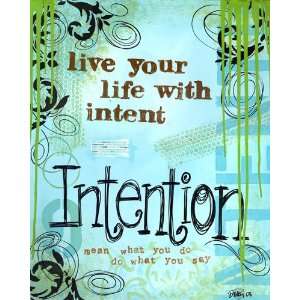  Intention Canvas Reproduction