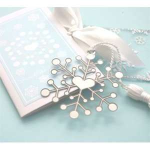  Mark the Date Snowflake Bookmarks 