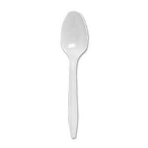     Spoon, Plastic, Medium Weight, 1000/CT, White