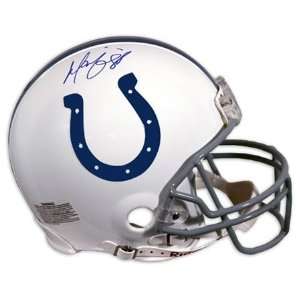 Marvin Harrison Indianapolis Colts Autographed Pro Helmet 