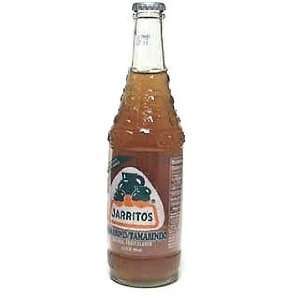 Jarritos Tamarindo Mexican Soda Drink Glass Bottle 12.5 oz (Pack of 6)