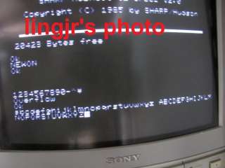 SHARP X1 TWIN CZ 830C COMPUTER NEC PC ENGINE ACCESSORIES BOXED  