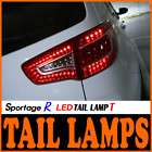 LED Tail Lamps light Black Special Assembly For 11 12 KIA Sportage R 