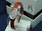 NIXON WOMENS THE DYNASTY LEATHER WATCH IN BOX