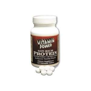  Chewable Protein, 100 Vanilla Tablets per bottle (2 Pack 