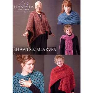   HandKnits Knitting Pattern Leaflet Shawls & Scarves