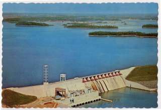 LAKE NORMAN NC Sailboats Cowans Ford Dam 2 postcards  