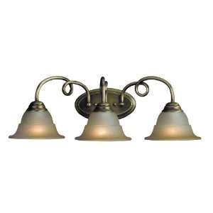  Woodbridge Lighting 55800 CBR Classic Brass Mayfield 3 