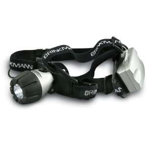  Brinkmann LED Headlight, BLACK/SILVER